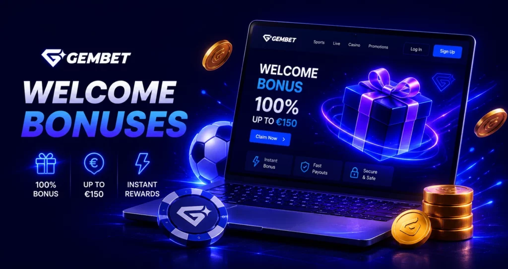 Gembet welcome bonuses